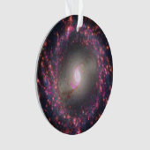 スパイラル銀河系Ngc 3351. オーナメント (正面)