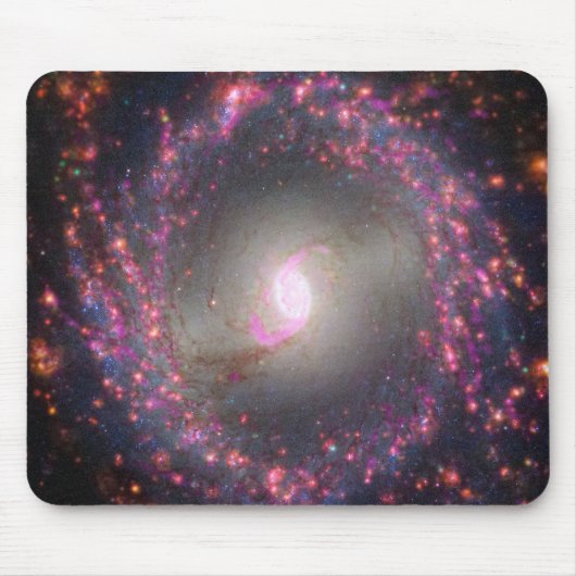 スパイラル銀河系Ngc 3351. マウスパッド (正面)