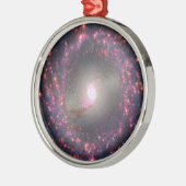 スパイラル銀河系Ngc 3351. メタルオーナメント (左)