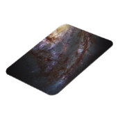 スパイラル銀河系Ngc 3627. マグネット (左側)