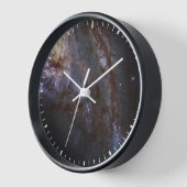 スパイラル銀河系Ngc 3627. 壁時計 (傾斜)