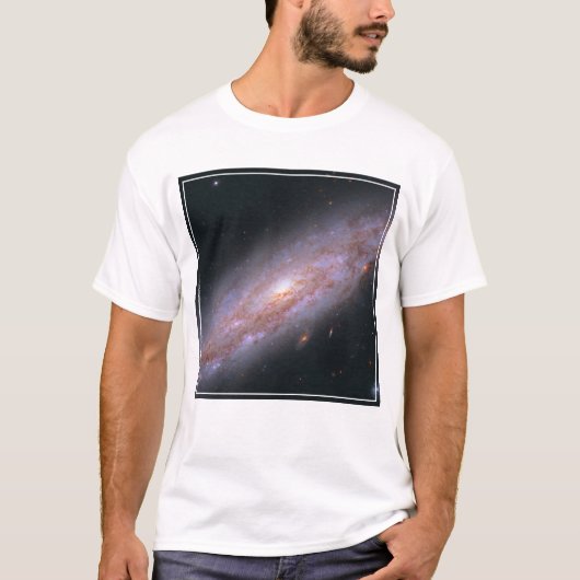 スパイラル銀河系Ngc 3972. Tシャツ (正面)