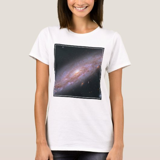 スパイラル銀河系Ngc 3972. Tシャツ (正面)