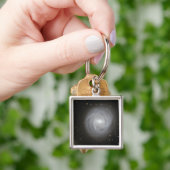 スパイラル銀河系NGC 4921 キーホルダー (手)