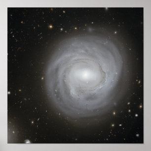 スパイラル銀河系NGC 4921 ポスター