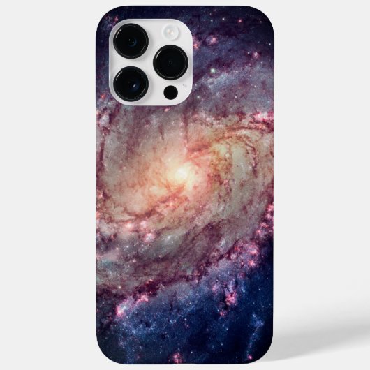スパイラル銀河M83の天体写真 Case-Mate iPhoneケース (裏面)