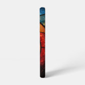 スパイラル ゴールド SAMSUNG GALAXYケース (左側面)