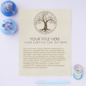 スパイラル・ツリー・オブ・ライフ – イグドラシル チラシ (シングル)