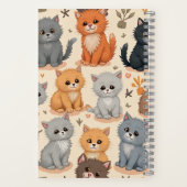 スパイラル・ノート、勉強およびノートの仕訳 ノートブック (裏面)