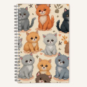 スパイラル・ノート、勉強およびノートの仕訳 ノートブック (正面)