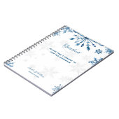 スパイラル フォト ゲストブック ノートブック (左側)