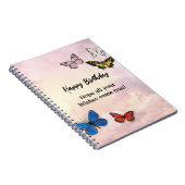 スパイラル フォト ノートブック (80ページ モノクロ) (右側)