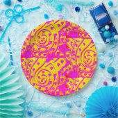 スパイラル·フレーム！ ペーパープレート (パーティー)