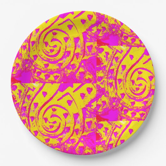 スパイラル·フレーム！ ペーパープレート (正面)