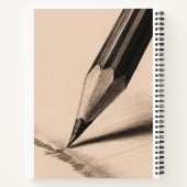 スパイラルSketchbookノートブック – 学生用 ノートブック (裏面)