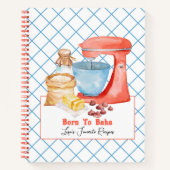 スパイラ生まれルノートを焼くには ノートブック (正面)