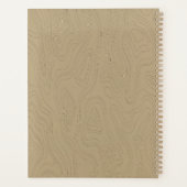 スパイラ空白のルパーソナライズされた – バインドされたハードカバープランナー プランナー手帳 (裏面)