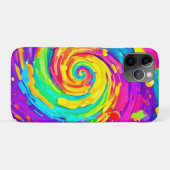 スパイラ鮮やかルのスプラッシュカラーアート Case-Mate iPhoneケース (裏面(横))