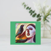 スパイリットアニマル ミモザ 3 ポストカード (スタンド正面)