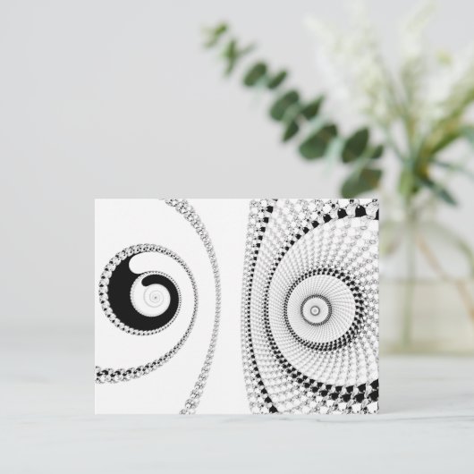 スパイロールはがき ポストカード (スタンド正面)