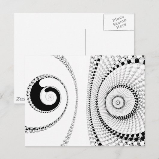 スパイロールはがき ポストカード (正面/裏面)