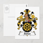 スパイ家紋 ポストカード (正面/裏面)