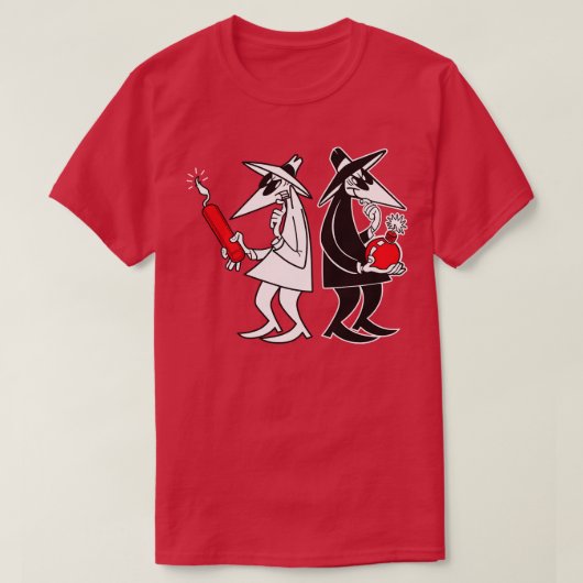 スパイ対スパイ Tシャツ (デザイン正面)