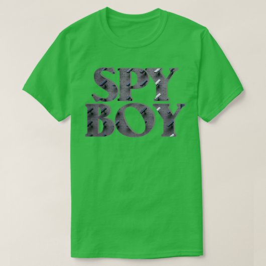 スパイ少年 Tシャツ (デザイン正面)
