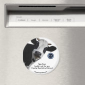 スパイ牛が家族の歯科患者を探す マグネット (インサイチュ (食洗機))