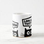 スパイ猫のマグカップ コーヒーマグカップ (中央)