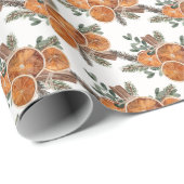 スパイ素朴スオレンジ ラッピングペーパー (ロールコーナー)