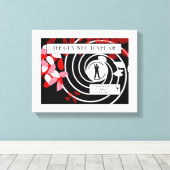 スパイ結婚キャンバス キャンバスプリント (インサイチュ (ウッドフロア))