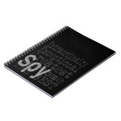 スパイ超常者 ノートブック (左側)