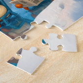 スパイ カニの冬のチームが北極の任務に ジグソーパズル (側面)