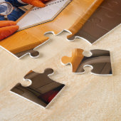 スパイ カニの教室でセキュリティの基礎を学ぶ ジグソーパズル (側面)