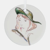 スパイ….. ガラスオーナメント (裏面)