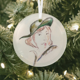 スパイ….. ガラスオーナメント