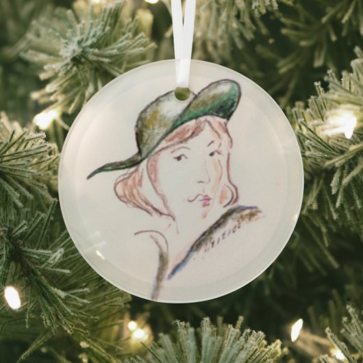 スパイ….. ガラスオーナメント (インサイチュ)