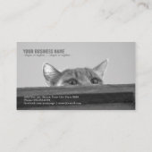 スパイ·キャット 名刺 (裏面)