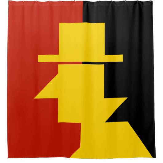 スパイ シャワーカーテン (正面)