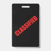 スパイ パーティー シークレット エージェント バッジ (裏面)