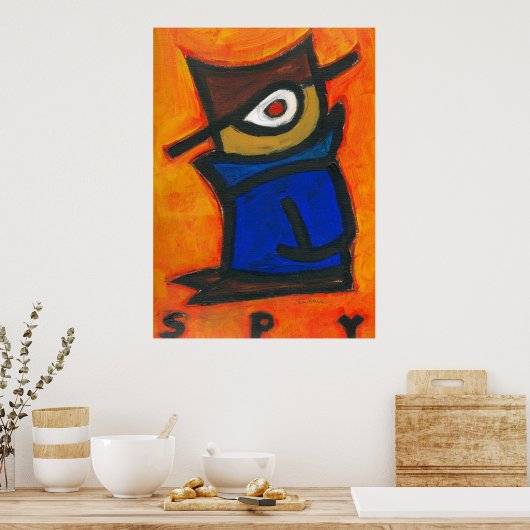 スパイ ポスター (キッチン)