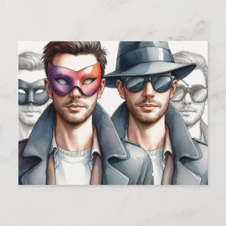 スパイ ポストカード