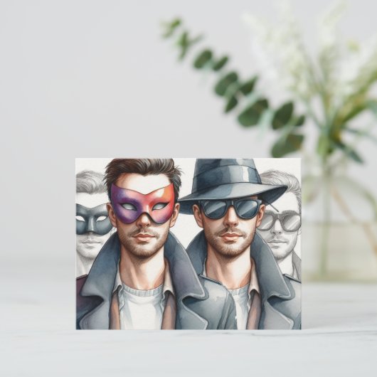 スパイ ポストカード (スタンド正面)