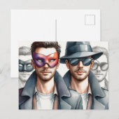 スパイ ポストカード (正面/裏面)