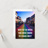 スパウチを出す生まれ時に合う理由 カード (正面/裏面インサイチュ)