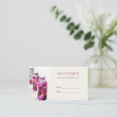 スパエッセンシャル油マッサージアロマセラピーアポイントメント 予約カード (スタンド正面)