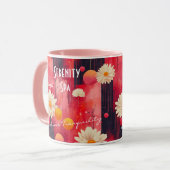 スパカスタム・ウェルネス・ヨガ向けビジネス用マグカップ マグカップ (正面左)