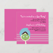 スパガールスクエア招待状 招待状 (正面/裏面)