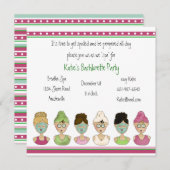 スパガールズの招待状 招待状 (正面/裏面)